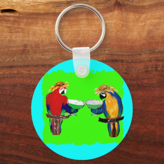 Drunkin Parrots Schlüsselanhänger (Vorderseite)