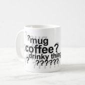 Drunklock Tasse - Weiß (Vorderseite Links)