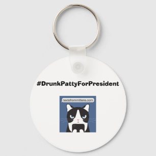 #DrunkPattyForPresident Basic-Schlüsselanhänger Schlüsselanhänger