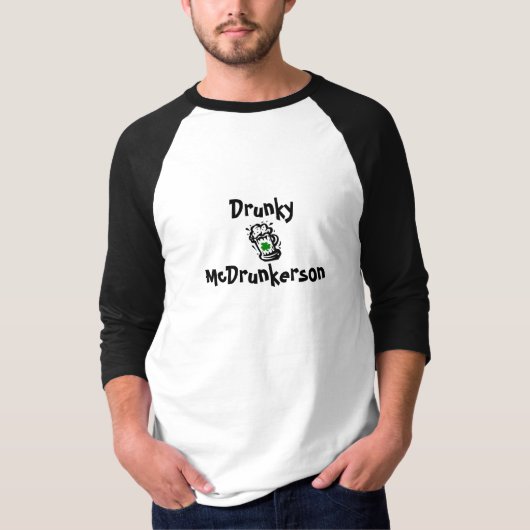 Drunky McDrunkerson T - Shirt (Vorderseite)