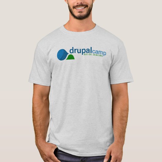 DrupalCamp Rio De Janeiro T-Shirt (Vorderseite)