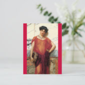 Drusilla - Vintage Kunst - Godward Postkarte (Stehend Vorderseite)