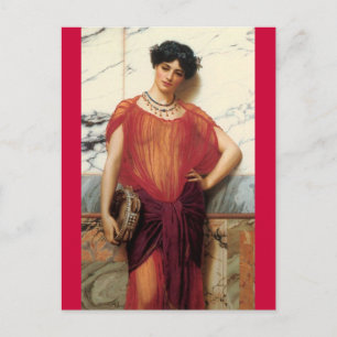 Drusilla - Vintage Kunst - Godward Postkarte