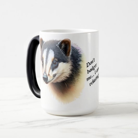 Drüstet mich nicht an | verwandlungstasse (Vorderseite Links)