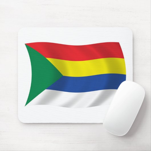 Druze Flag Mousepad (Mit Mouse)