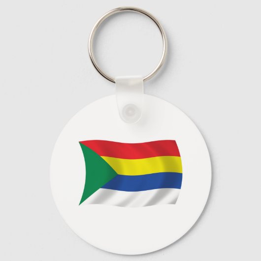 Druzen-Flag-Schlüsselanhänger Schlüsselanhänger (Vorderseite)