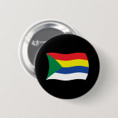 Druzen-Flagge Button (Vorne & Hinten)
