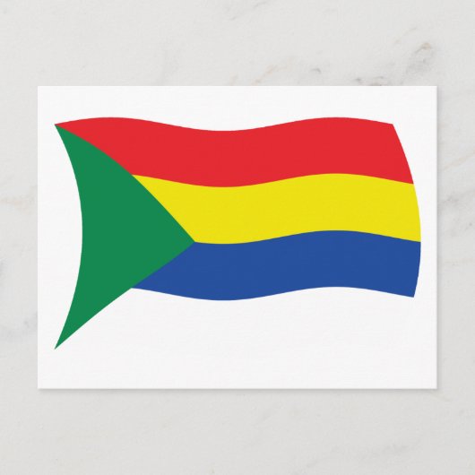 Druzen-Flagge Postkarte (Vorderseite)