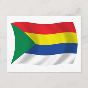 Druzen-Flagge Postkarte