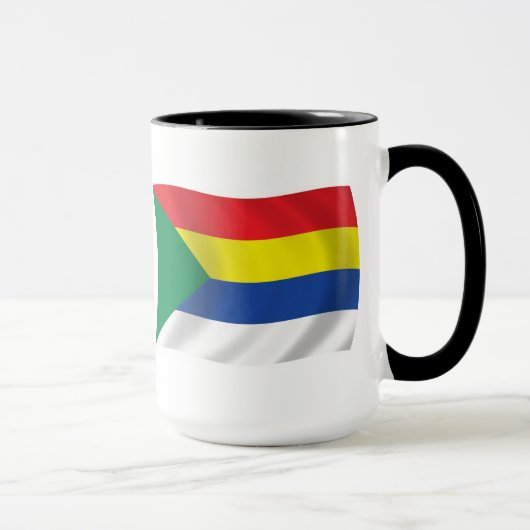 Druzen-Flagge Tasse (Rechts)