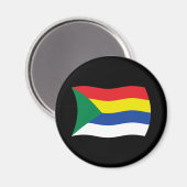 Druzen-Flaggenmagnet Magnet (Vorderseite/Rückseite)