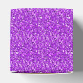 Druzy Kristall - Amethyst lila Geschenkschachtel (Oben)
