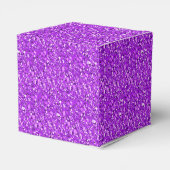 Druzy Kristall - Amethyst lila Geschenkschachtel (Rückseite)