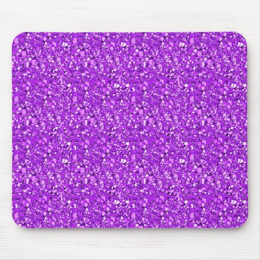 Druzy Kristall - amethyst Lila Mousepad (Vorne)