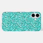 Druzy Kristall - Aquamarine blau Case-Mate iPhone Hülle (Rückseite (Horizontal))