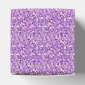 Druzy Kristall - helle Orchidee Geschenkschachtel (Oben)