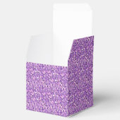 Druzy Kristall - helle Orchidee Geschenkschachtel (Geöffnet)