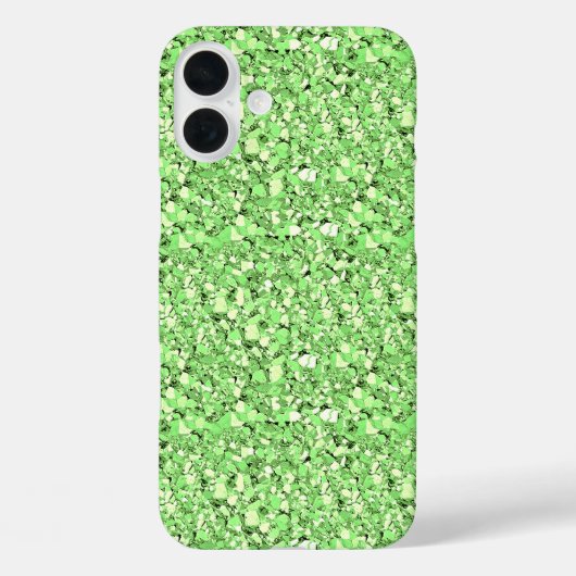 Druzy kristall - peridot green Case-Mate iPhone hülle (Rückseite)