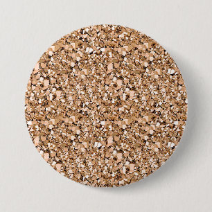 Druzy Kristall - Rose Button