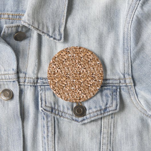 Druzy Kristall - Rose Button (Beispiel)