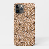 Druzy Kristall - Rose Case-Mate iPhone Hülle (Rückseite)