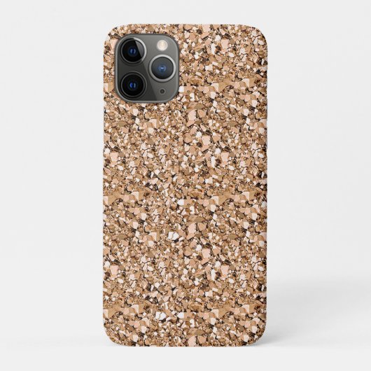 Druzy Kristall - Rose Case-Mate iPhone Hülle (Rückseite)