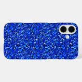 Druzy Kristall - Sapphire blue Case-Mate iPhone Hülle (Rückseite (Horizontal))