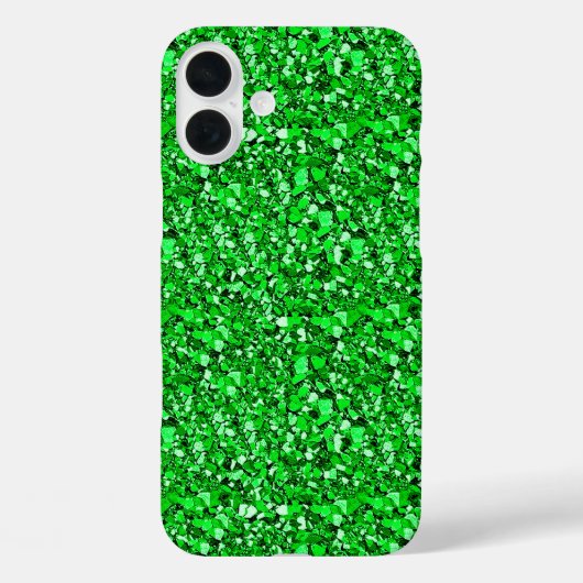 Druzy Kristall - smaragdgrün Case-Mate iPhone Hülle (Rückseite)