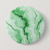 Druzy-Wald-Grün-Achat-Look Button (Vorderseite)