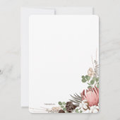 Dry Blume - Einladung (Rückseite)