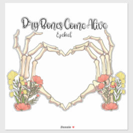 Dry Bones Come Alive Ezekiel Christliche Inspirati Aufkleber
