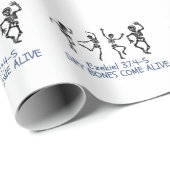 Dry Bones Come Alive Funny Christlich Halloween Geschenkpapier (Rolleneckpunkt)