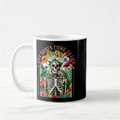 Dry Bones Come Alive Funny Skeleton Floral Christi Kaffeetasse (Links)