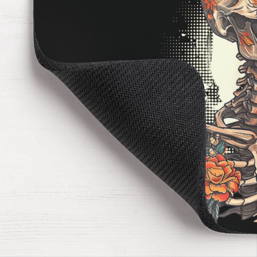 Dry Bones Come Alive Skeleton Floral Christian Hal Mousepad (Ecke)