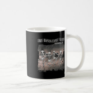 Dry Bones Come Alive Skelett Tanzen Halloween Kaffeetasse