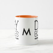 DRY BONES Ezekiel 37 Monogramm Christliches Hallow Tasse (Zentrum)