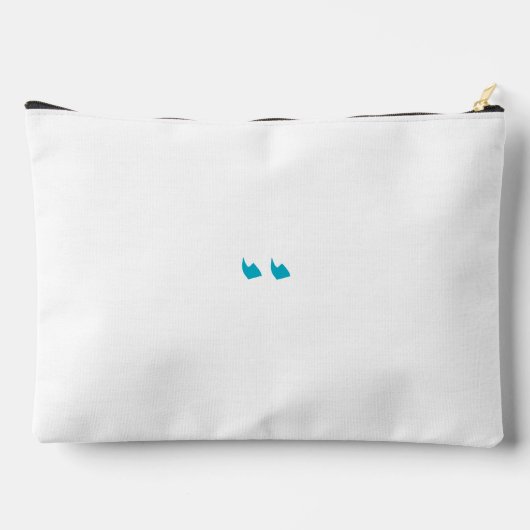 Dry Bones Graphic Blue Zubehörtasche (Rückseite)