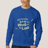 Dry Bones Graphic Royal Blue Sweatshirt (Vorderseite)