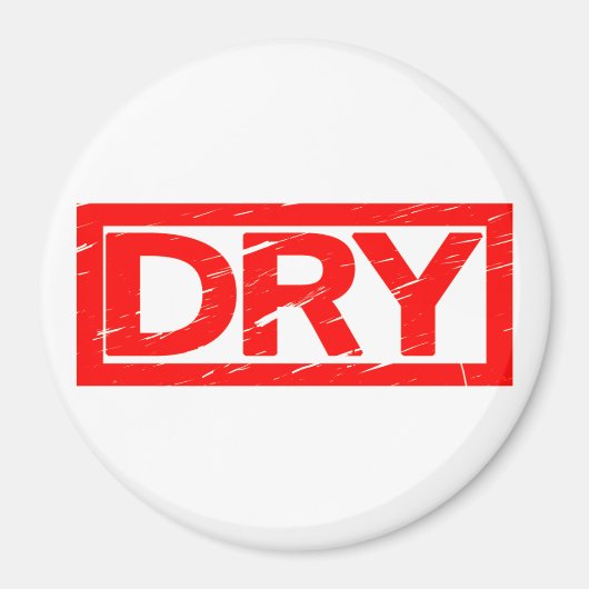 Dry Briefmarke Magnet (Vorne)