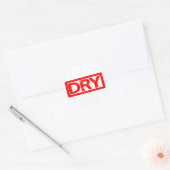 Dry Briefmarke Runder Aufkleber (Umschlag)