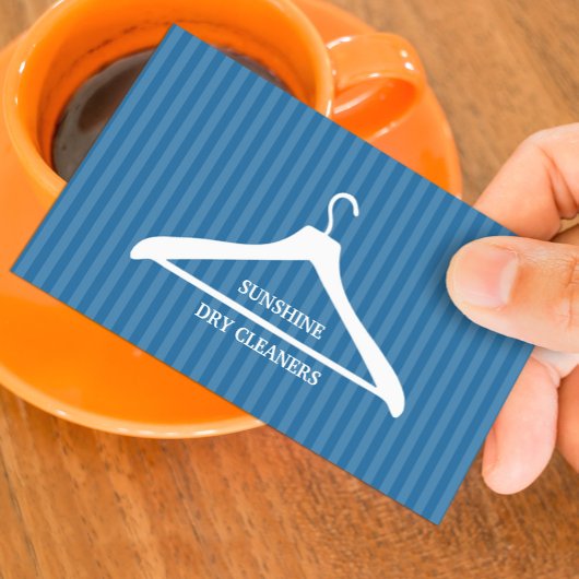 Dry Cleaner Wäschekarte Visitenkarte