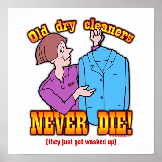 Dry Cleaners Poster (Vorne)