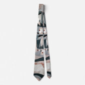 Dry Cooler Garden by Paul Klee Krawatte (Vorderseite)