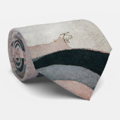 Dry Cooler Garden by Paul Klee Krawatte (Gerollt)