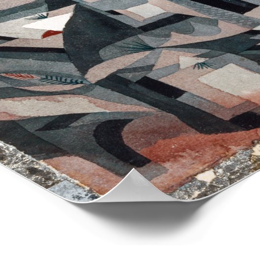 Dry Cooler Garden | Paul Klee | Poster (Ecke)