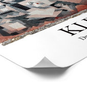 Dry Cooler Garden von Paul Klee Poster (Ecke)