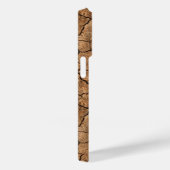 Dry Cracked Earth Texture iPhone Case (Rückseite / Rechts)