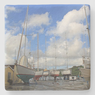 Dry Dock Shipyard Antigua Square Untersetzer