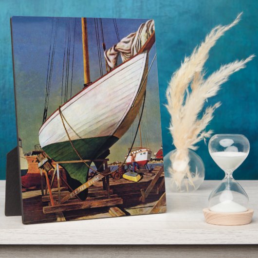 Dry Dock von John Atherton Fotoplatte (Seite)