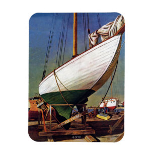 Dry Dock von John Atherton Magnet